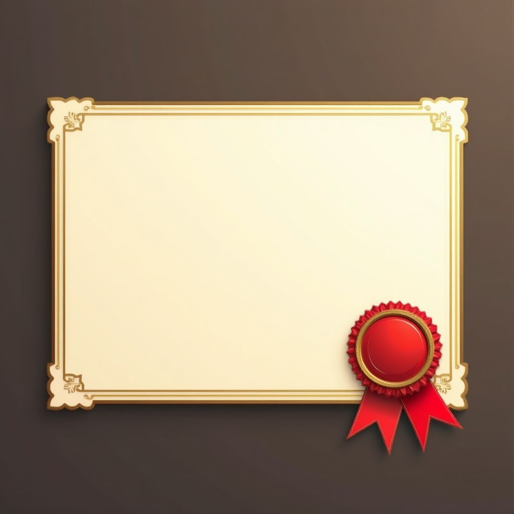 Ícono de certificación